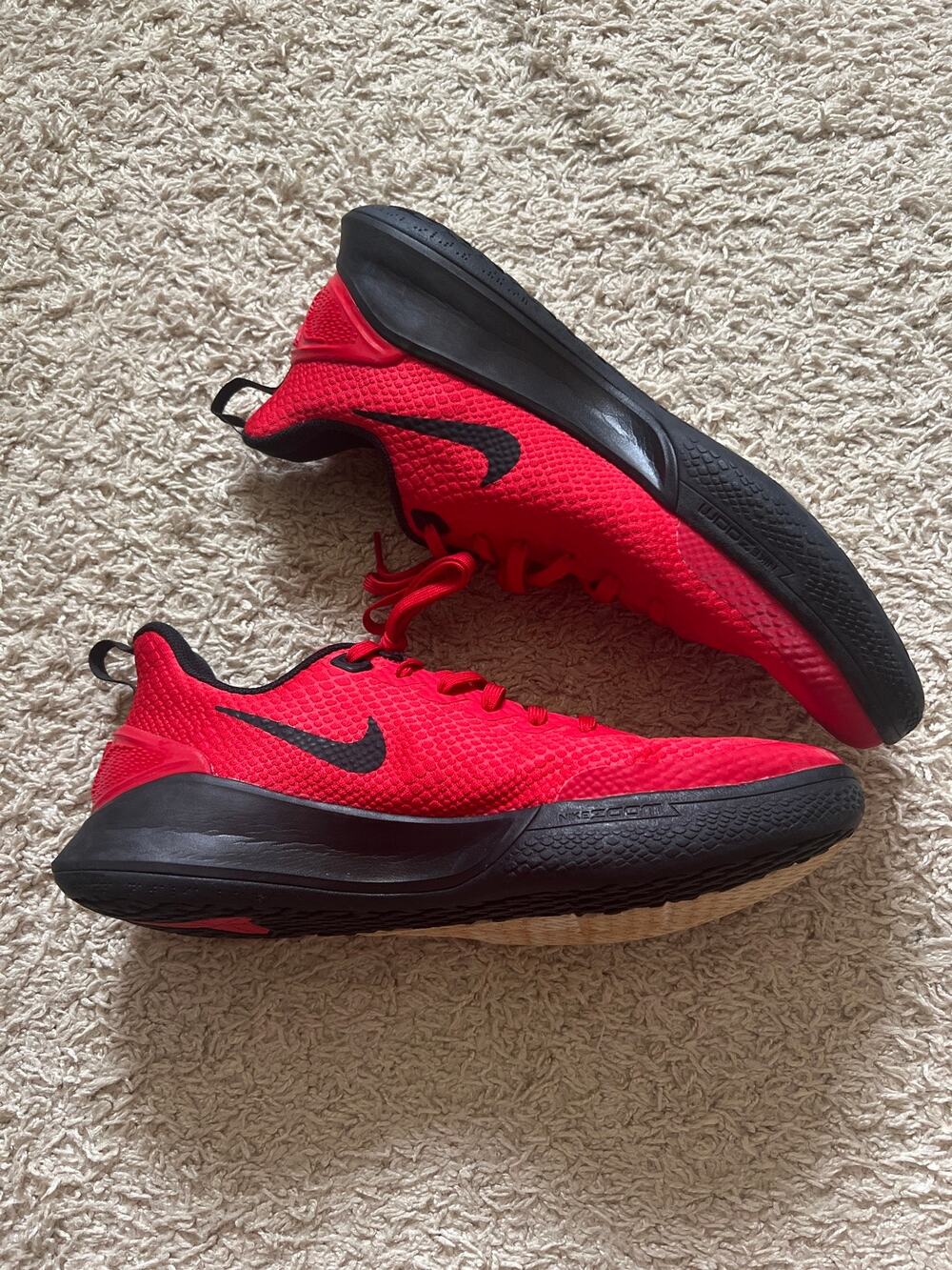 Nike Kobe Mamba Focus University Red Basketball Shoes Men's 10.5